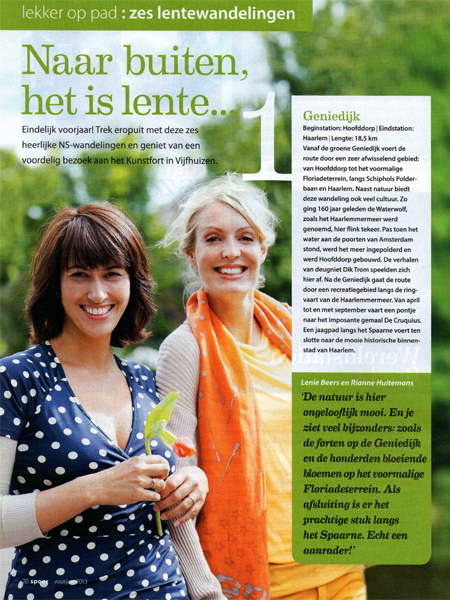 SPOOR nr 1/Fotografie Ernie Enkelaar/Modellen Jessica en Mirja