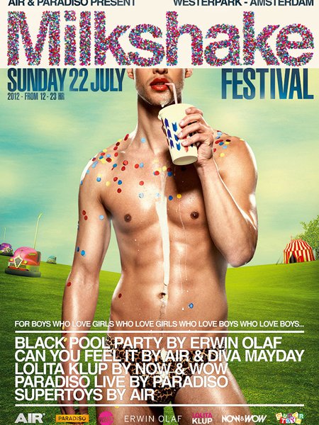 Milkshake festival/Fotografie Erwin Olaf/model Martin